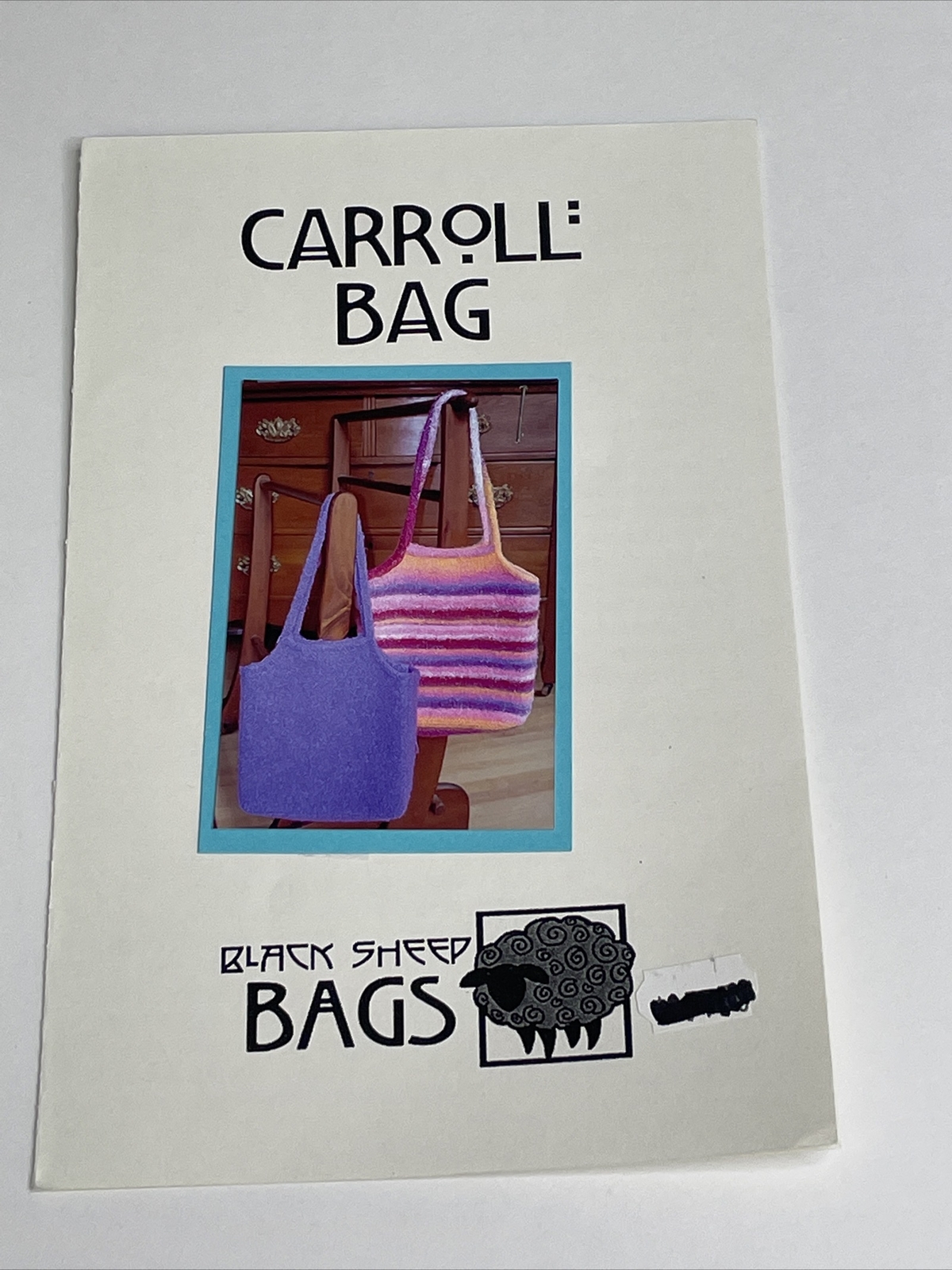 Black Sheep Bags Carroll Bag Knitting Pattern