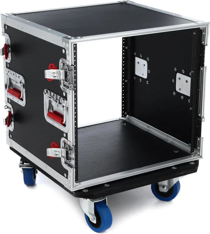 Gator G-TOUR 10U CAST ATA Wood Rack Case with Casters