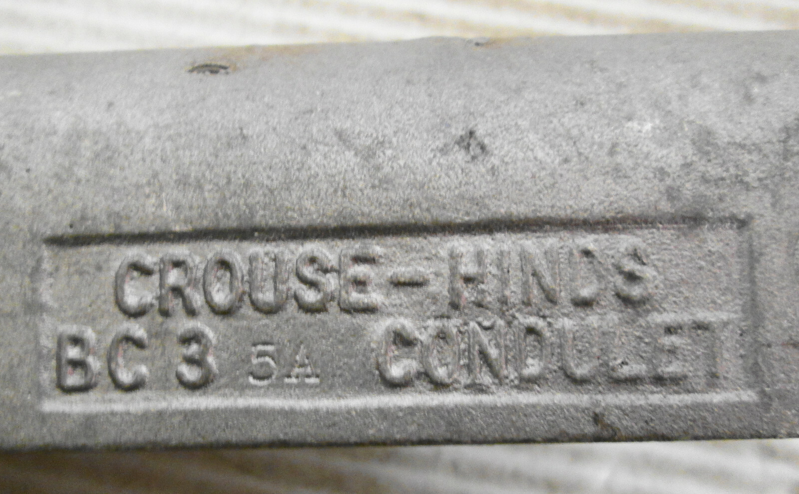Crouse-Hinds BC3 Conduit Body 1" Aluminum