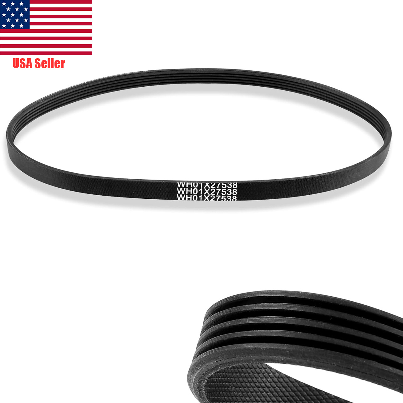 WH01X27538 For GE Washer Drive Belt
