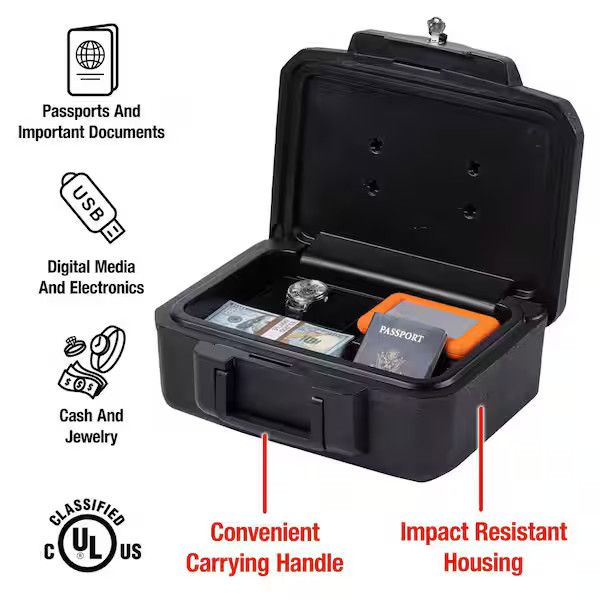 0.18 cu. ft. Fireproof Safe Box
