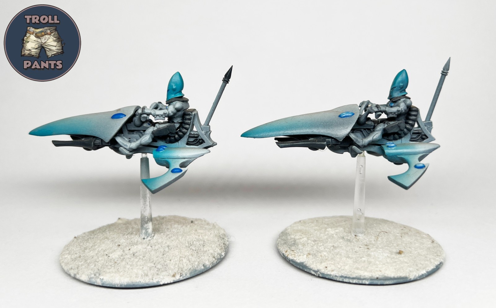 Warhammer 40k - Aeldari - Eldar - 2 Windrunners Bike Squadron