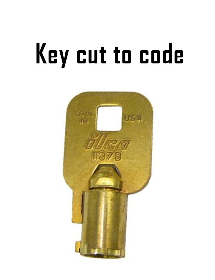 Camlock systems tubular key for your lock - you select key code