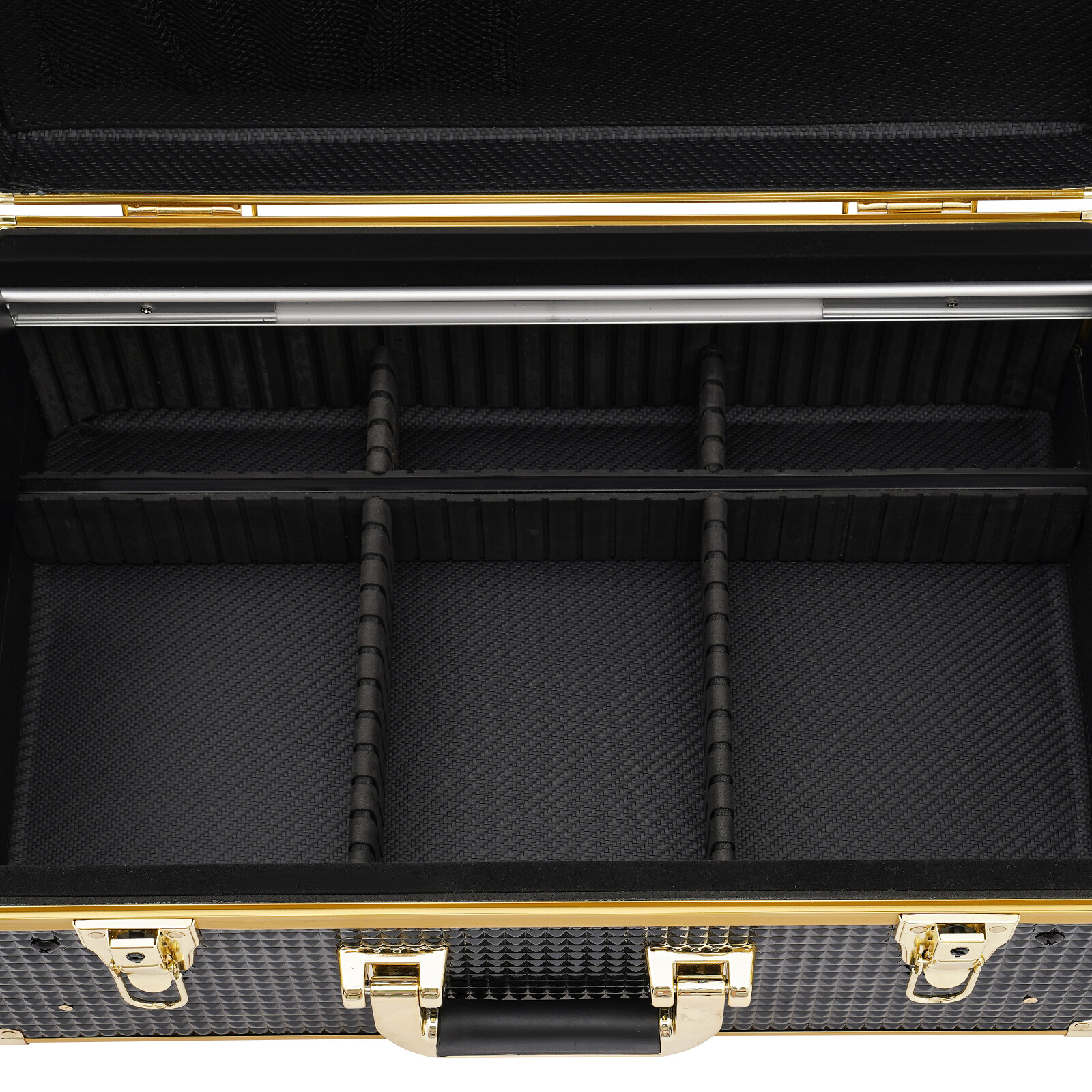 Barber Tool Box Case Organizer Storage Barber Carrying Case with Locks & Keys