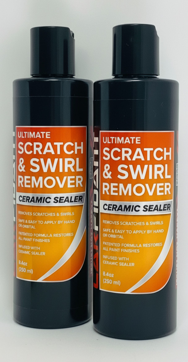 Carfidant Auto Car Scratch & Swirl Remover 8.4 oz 2-Bottles
