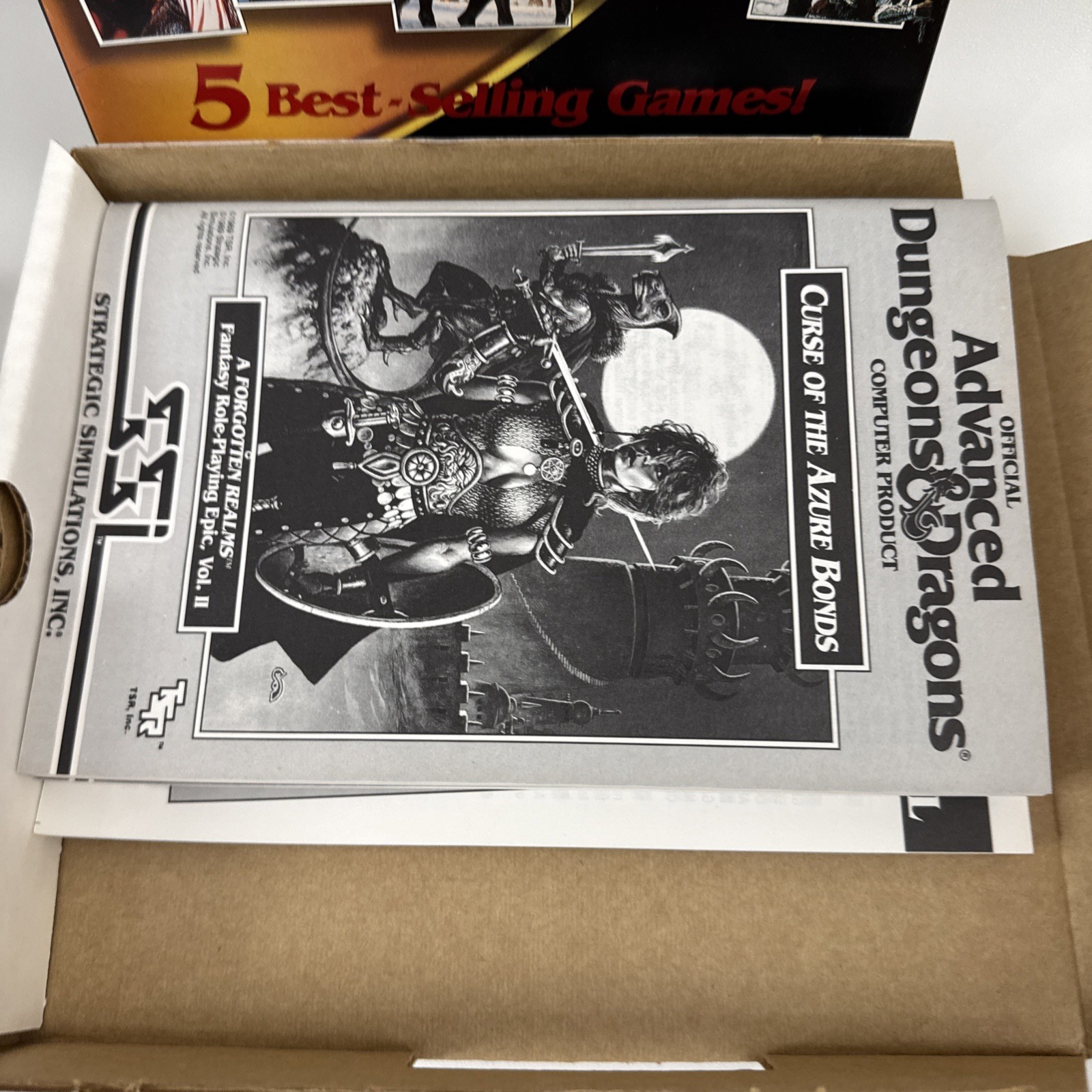 Advanced Dungeons & Dragons Collectors Edition Macintosh Mac Computer 5 Game D&D