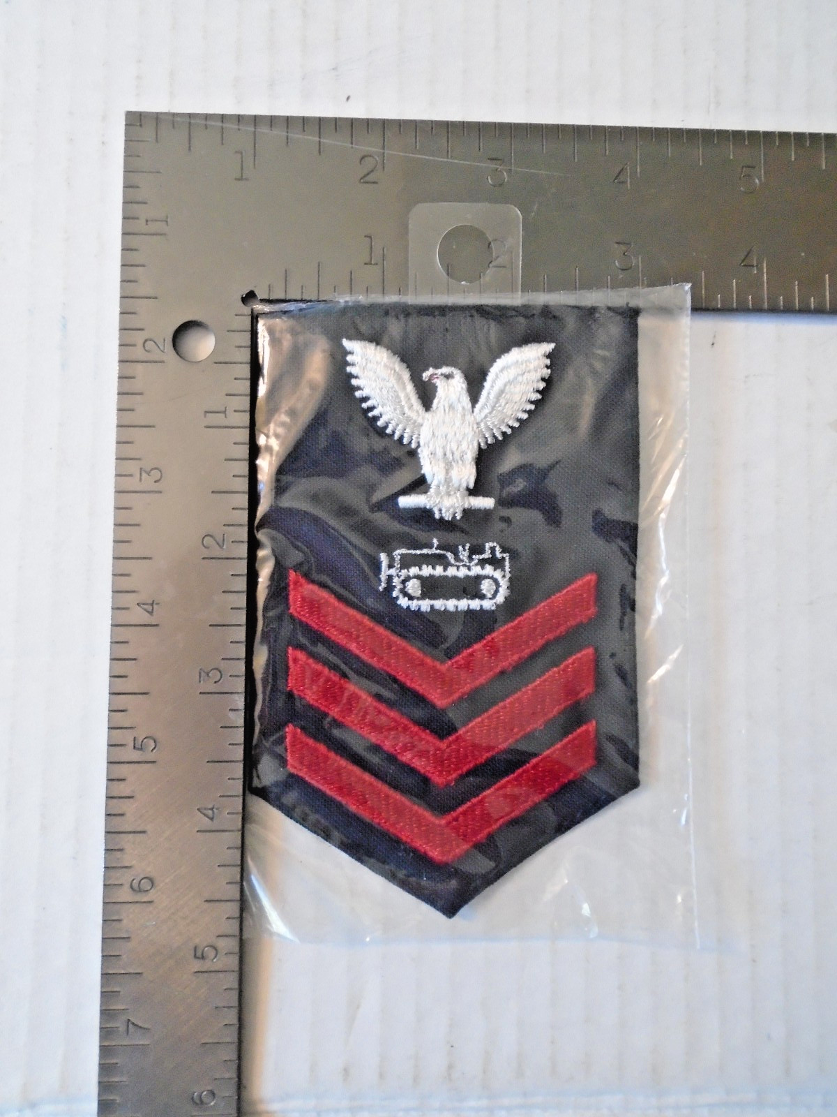 US Navy Equipment Operator (EO) Petty Officer 1st Class Badge E-6 Crows NEW***