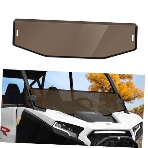 Tinted Front Half Windshield for Polaris RZR XP 1000/ XP 4 1000 2024 2025,