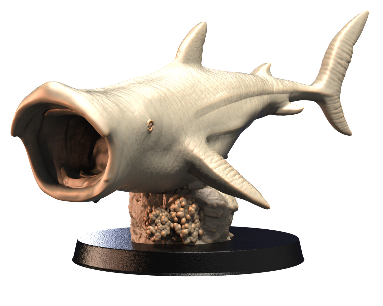 Dungeons & Dragons -HD Resin Print Druid Wildshape Gargantuan Beast Whale Shark