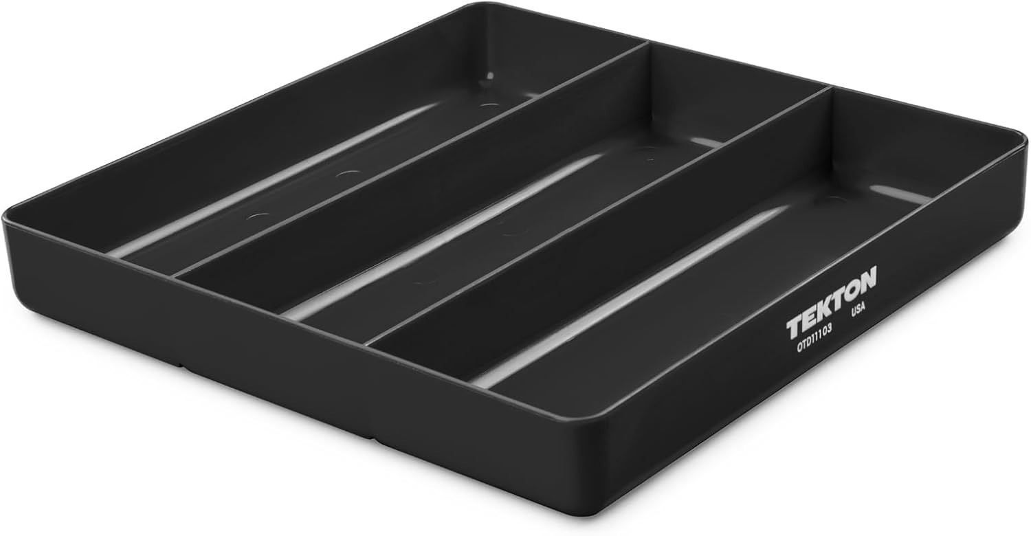 TEKTON 3-Compartment Organizer Tray (Black) | OTD11103 | 3-Compartment, Black