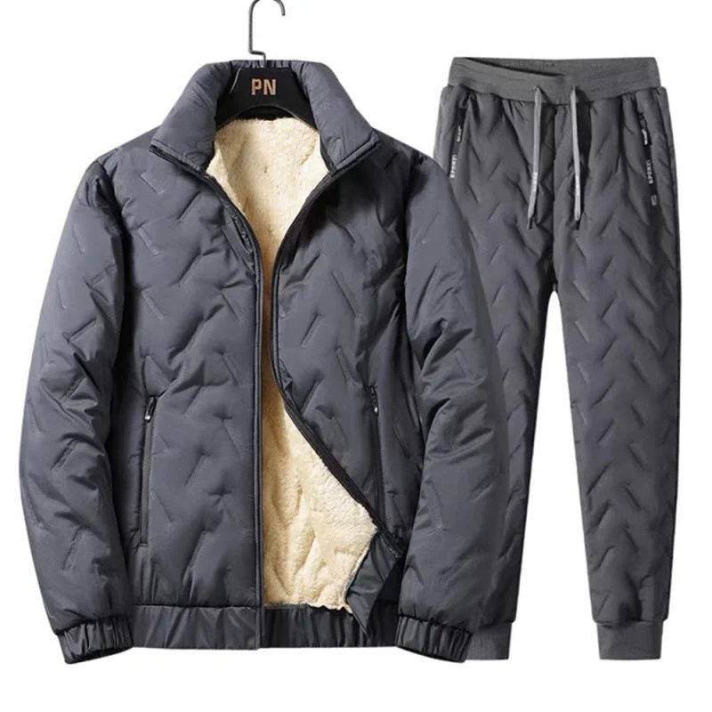Winter Warm Suit Men's Two-Piece Set