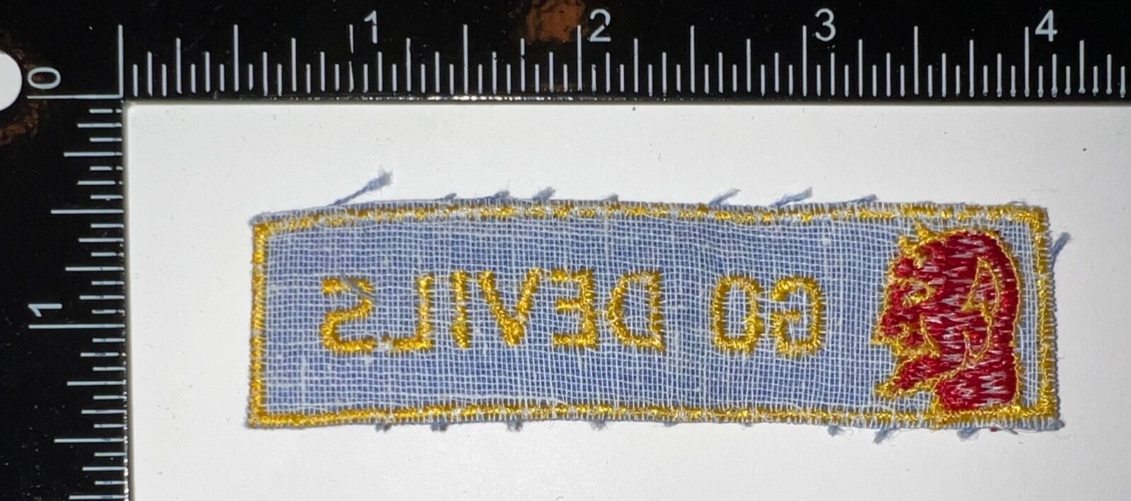 Cold War US Army 60th Infantry Regt 1st Bn Go Devils Twill US Made Patch