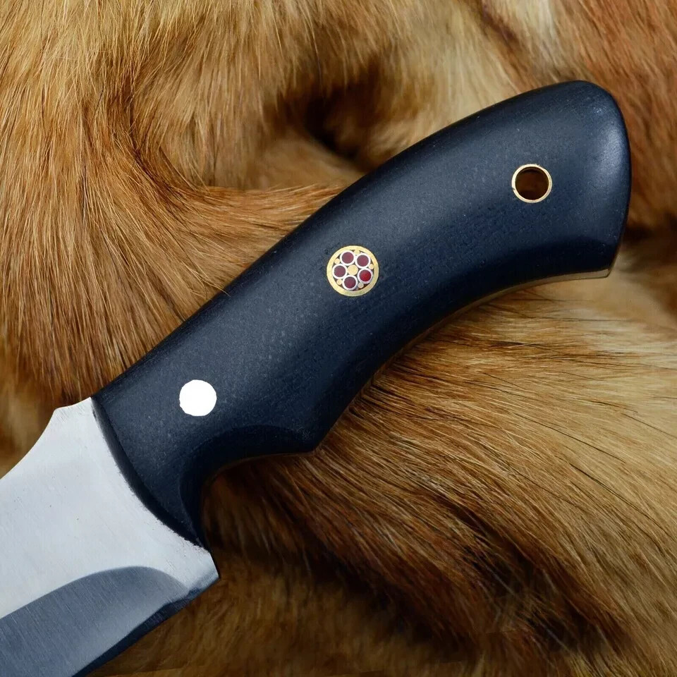 Hunting Knife Bowie Sharp Fixed Blade Camping Military Outdoor Survival Knife AU