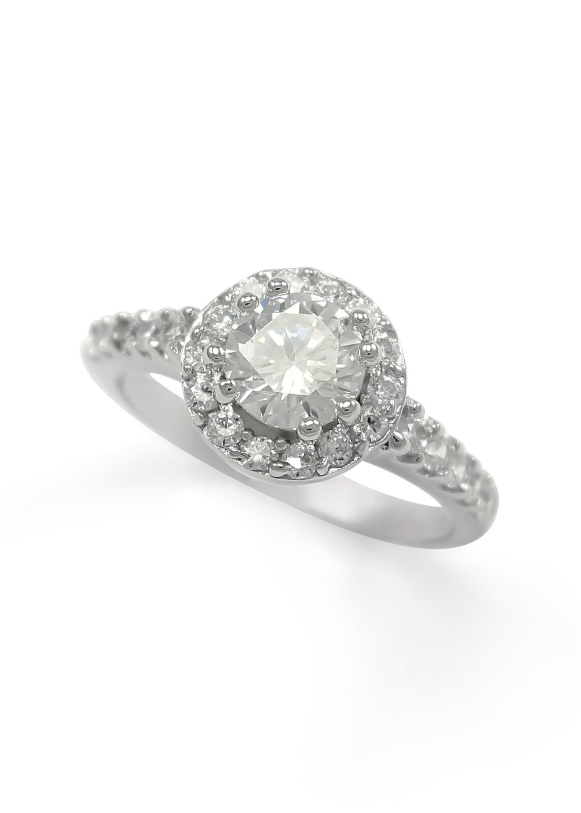 Sterling Silver Juliet Ring with CZs NEW!!!
