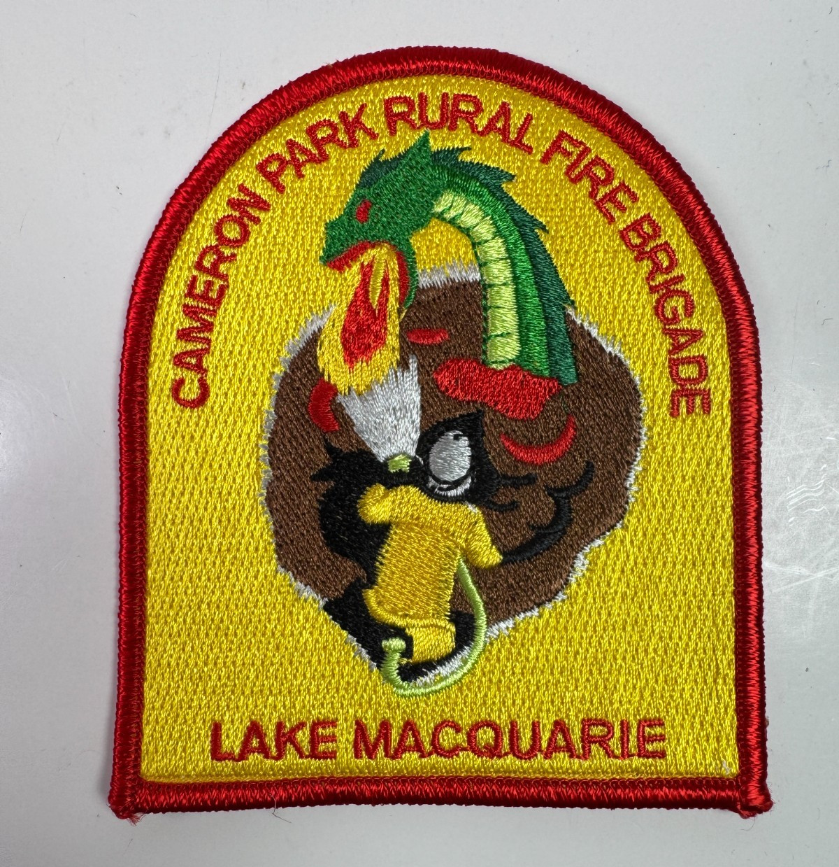 Lake Macquarie Cameron Park Rural Fire Brigade NSW Australia Dragon Patch