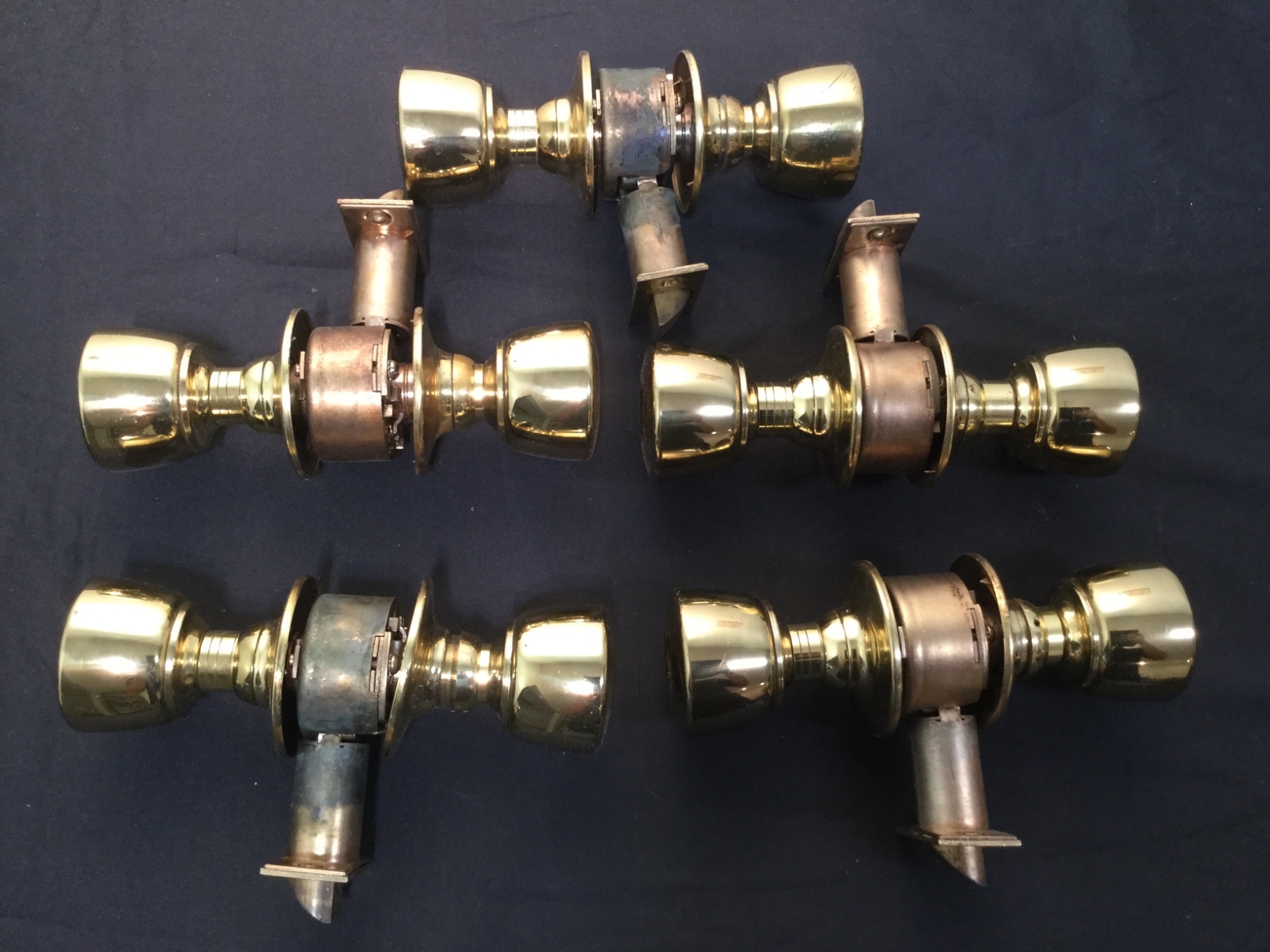 Russwin Grade 1 Passage Knob set, set of 5- Locksmith