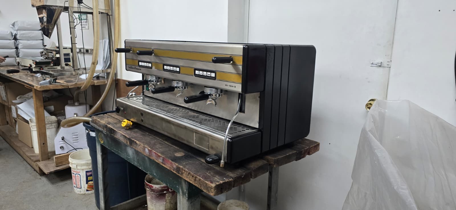 3 Group La San Marco Automatic Programmable Espresso Coffee Machine