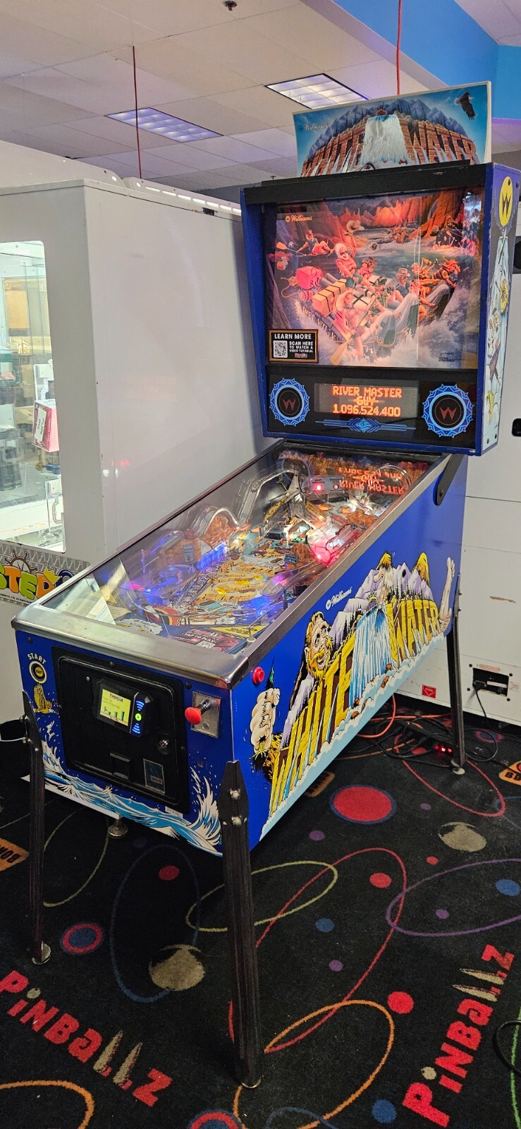 WHITE WATER Pinball Machine - Williams 1993 - 2336