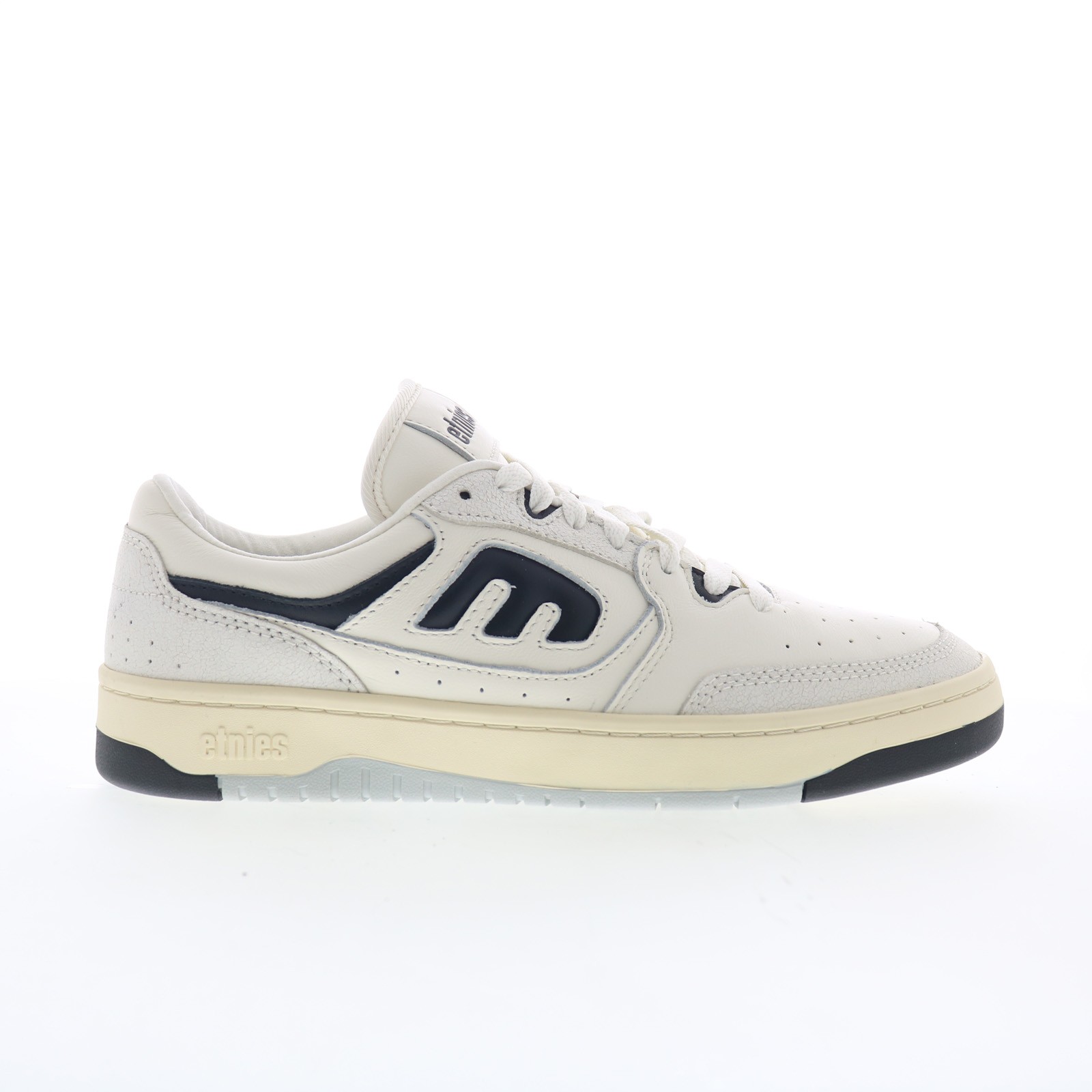 Etnies Loot 4101000584393 Mens Beige Leather Skate Inspired Sneakers Shoes