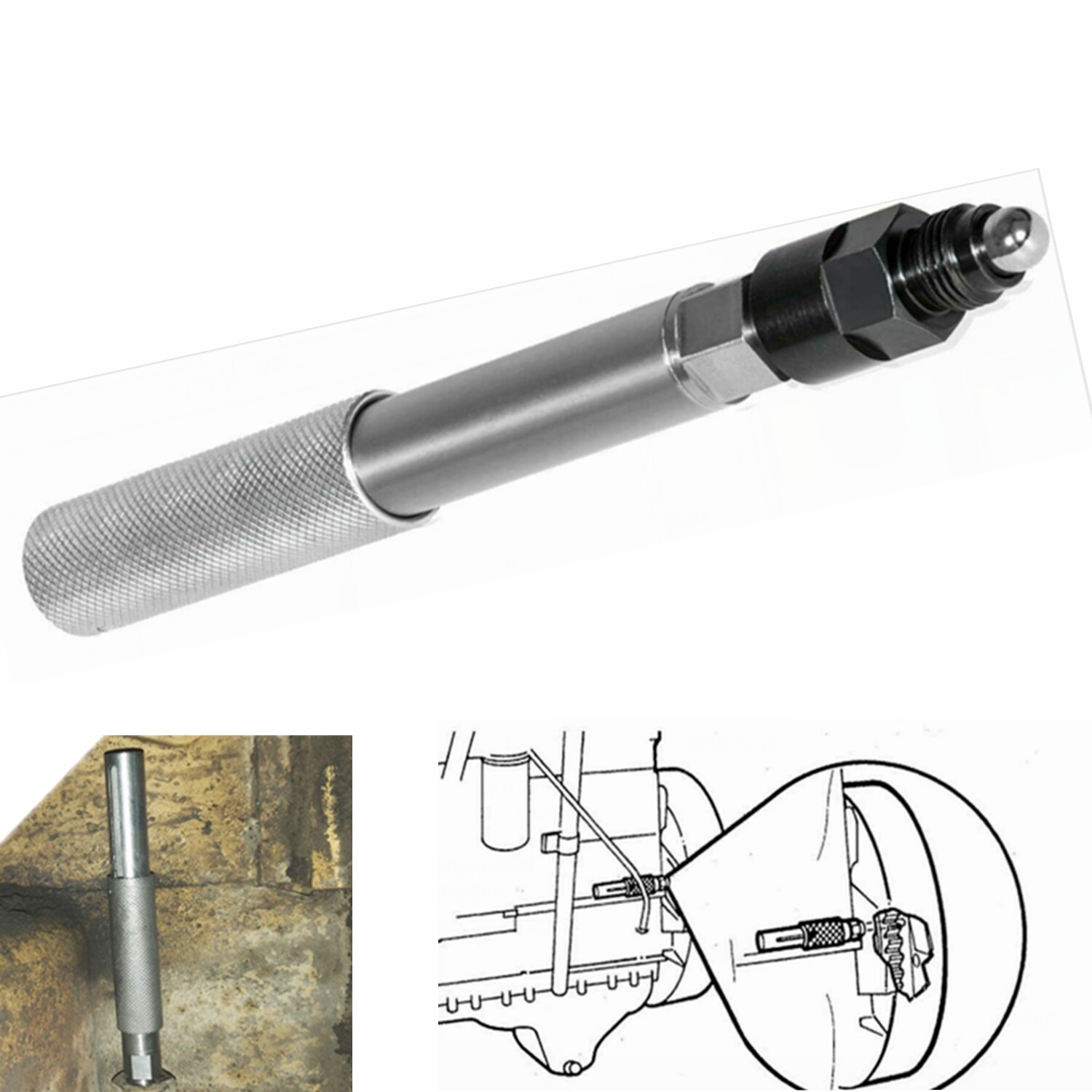 Automatic Engine Timing Pin for Caterpillar CAT 3200 3300 3406 3408 C-7 C8 C-9