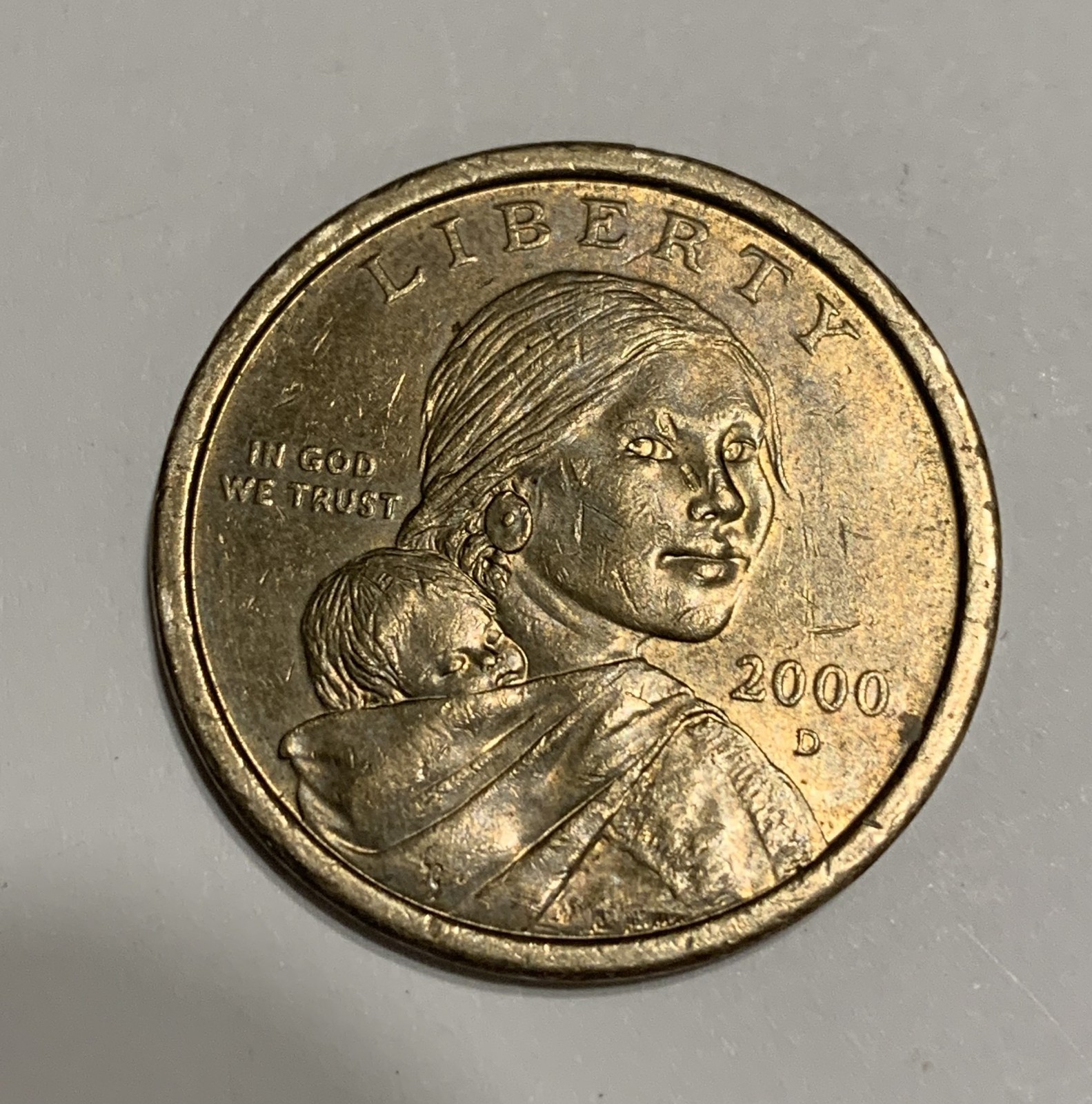 2000-D Sacagawea Rare ERROR coin