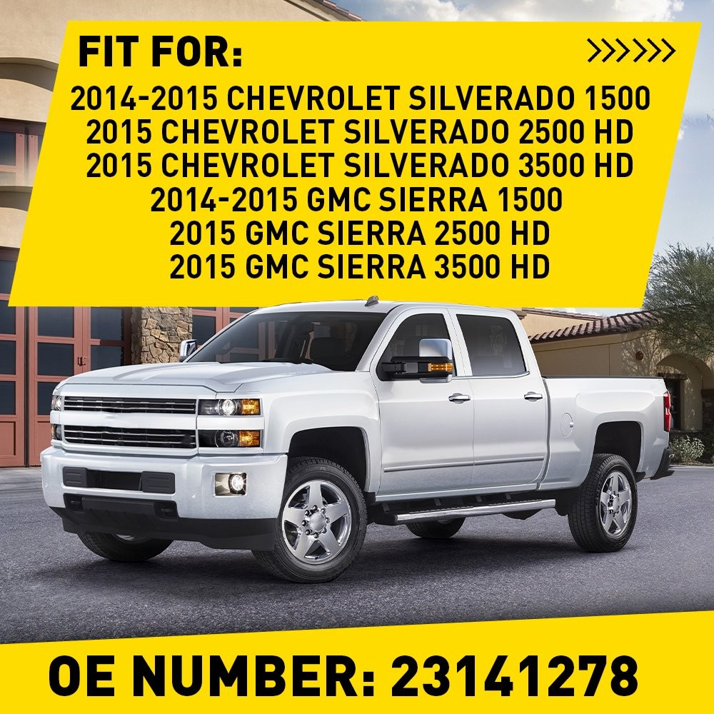 Tail Light Socket Wire Harness Driver Side For Chevy Silverado 2014-15 23141278