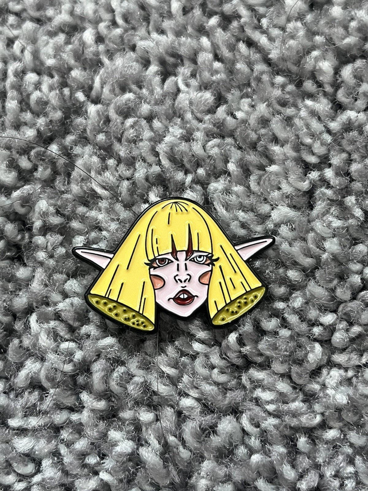 McElroy Monster Factory Tammy Radbody soft enamel pin discontinued