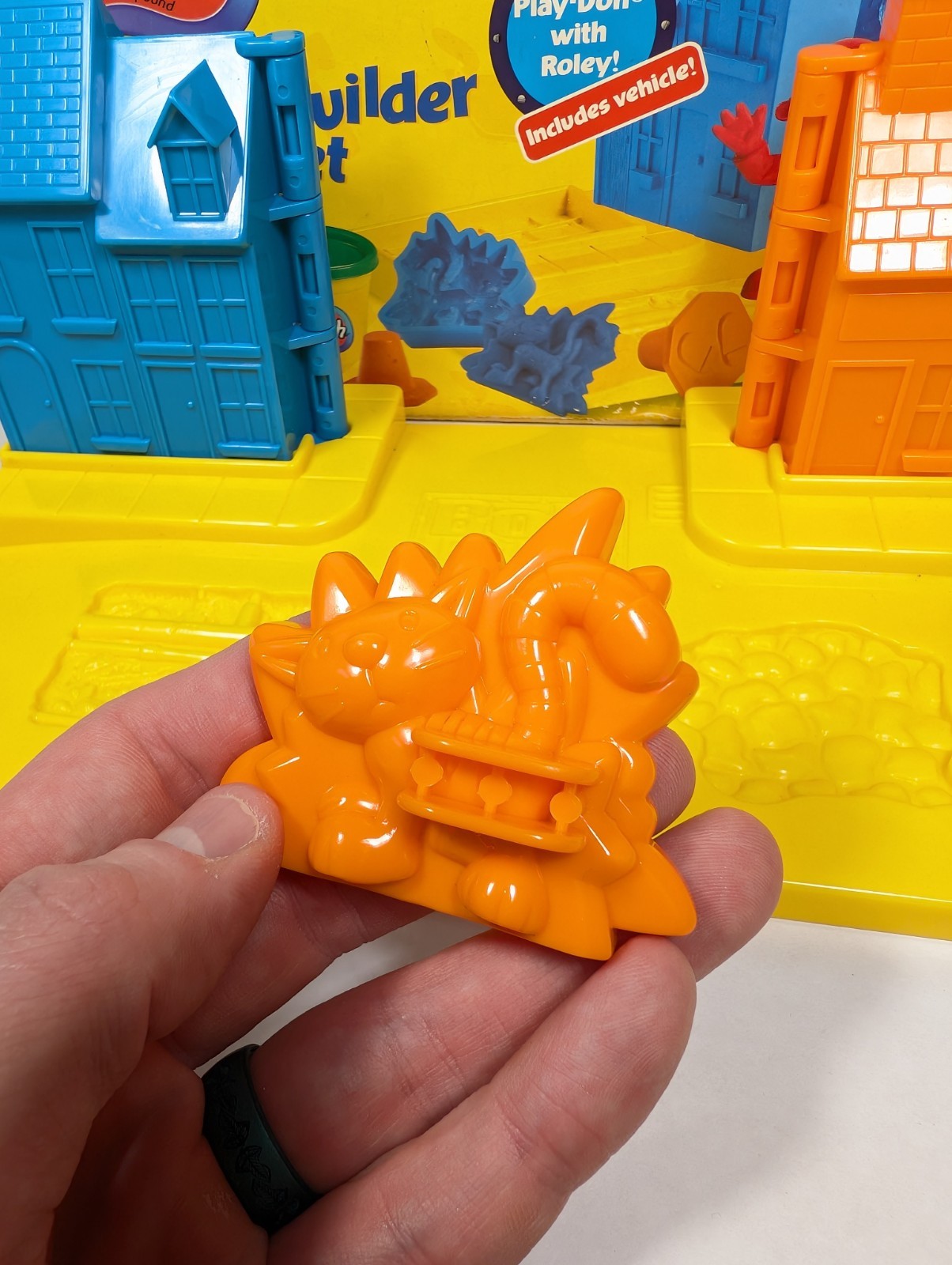 Vintage Play-Doh Bob the Builder Set INCOMPLETE 2001 Original Box