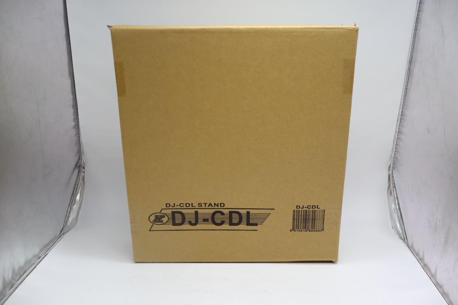 KIKUTANI DJ-CDL CDJ stand with Rubber Insulators 355mm x 320mm L Size New