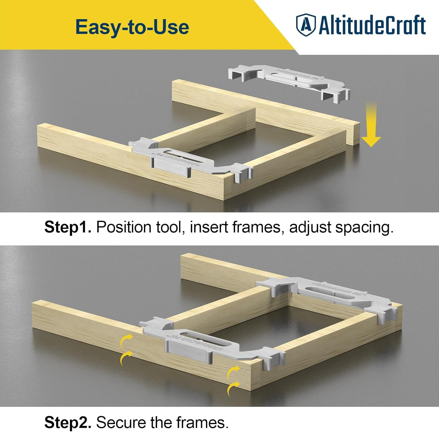 Framing Tools - 16'' Framing Stud Layout Tool, Stud Framing Jig for 16 Inch On-C