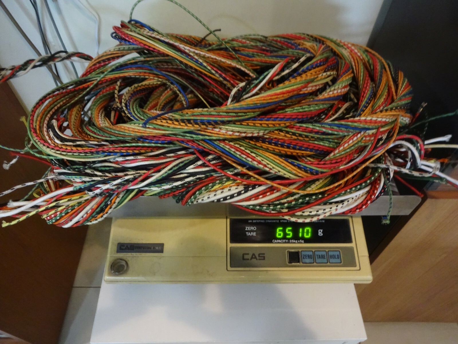 Vintage Cloth Wire--Mix Lot