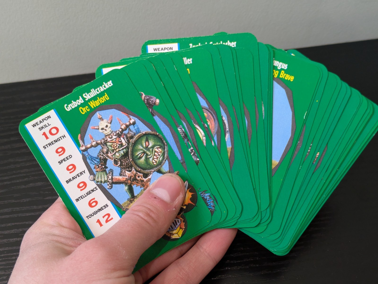 Goblinoids Citadel Combat Cards Warhammer Games Workshop Deck Complete Fantasy