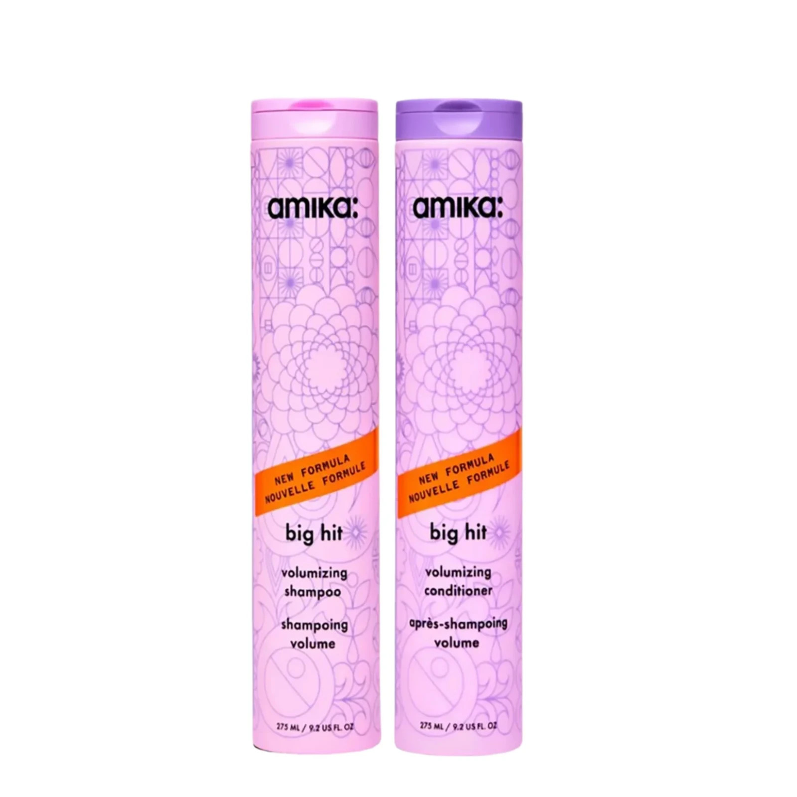 Amika BIG HIT Volumizing Shampoo & Conditioner 9.2 oz Duo