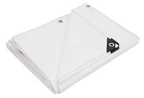 Kotap TRW-1520 Heavy-Duty 8-mil Poly Tarp, 15 ft. X 20 ft, White