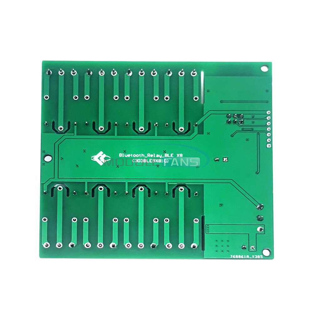 8-Channel Bluetooth 5.0 Relay Module Board APP Remote Control Switch DC7-28V/5V