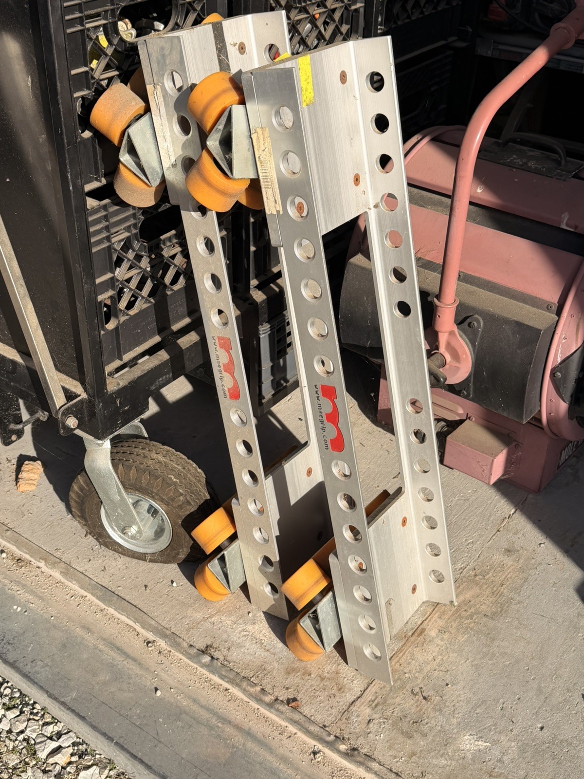 Matthews Centipede II Dolly Wheels Set Of Two in Great Condition