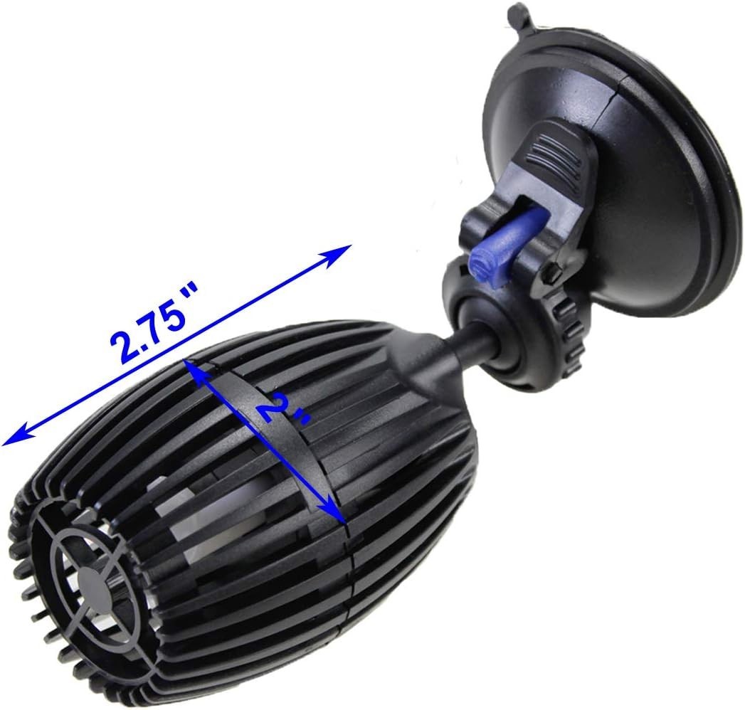 Compact 480 GPH Wave Maker - Effortless Installation with Suction Cups