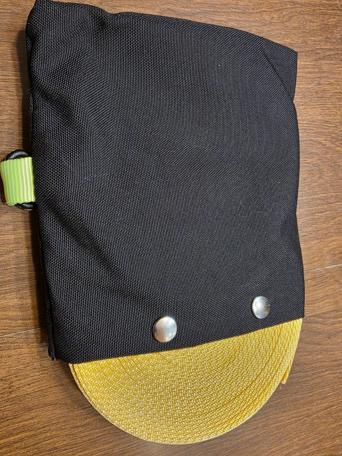 25 foot tubular webbing in Black Pouch