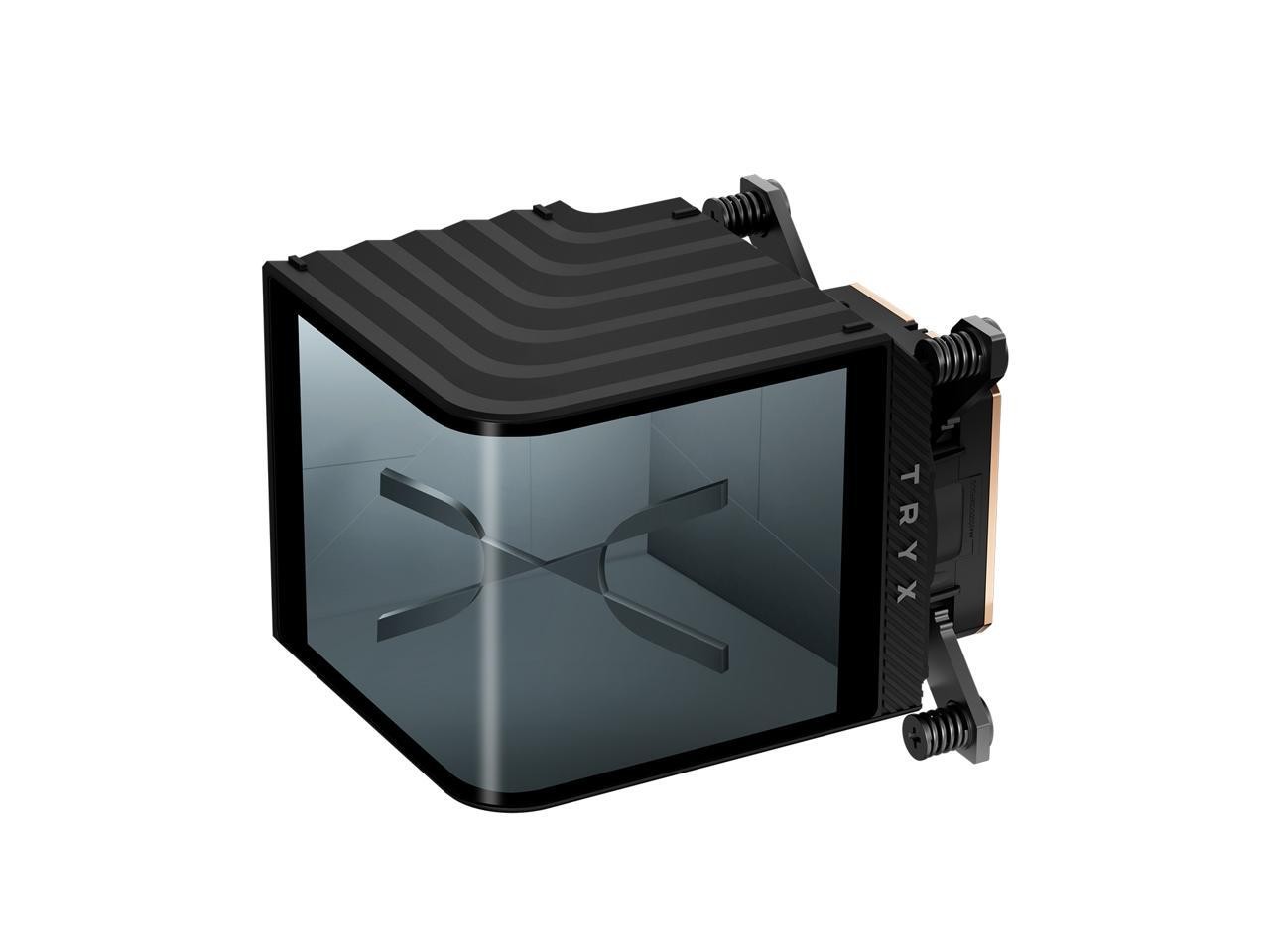 TRYX Panorama CPU Water Block 6.67'' AMOLED Curved Screen 3D Anamorphic Effect D