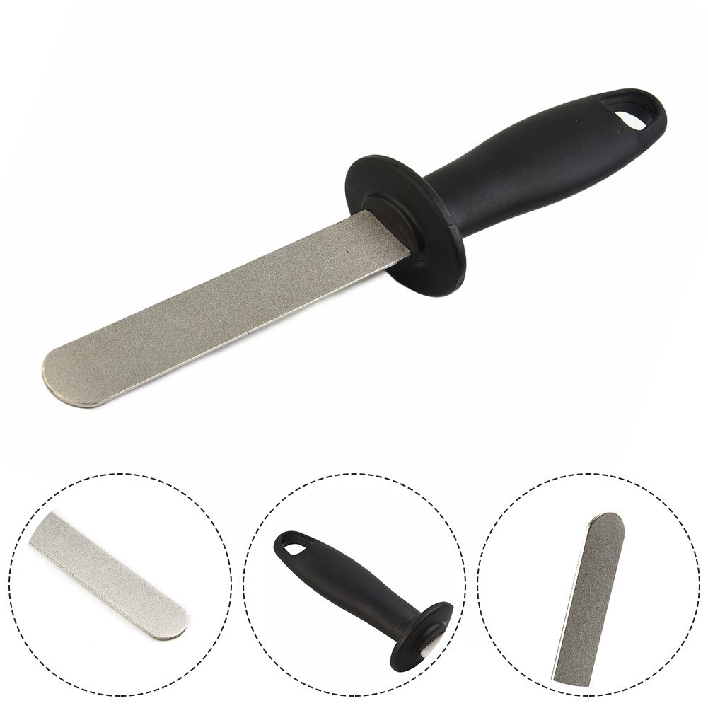 Doubled-Sided✅Diamond Files Sharpener Sharpening Stone Tool Abrasive Tools 400#