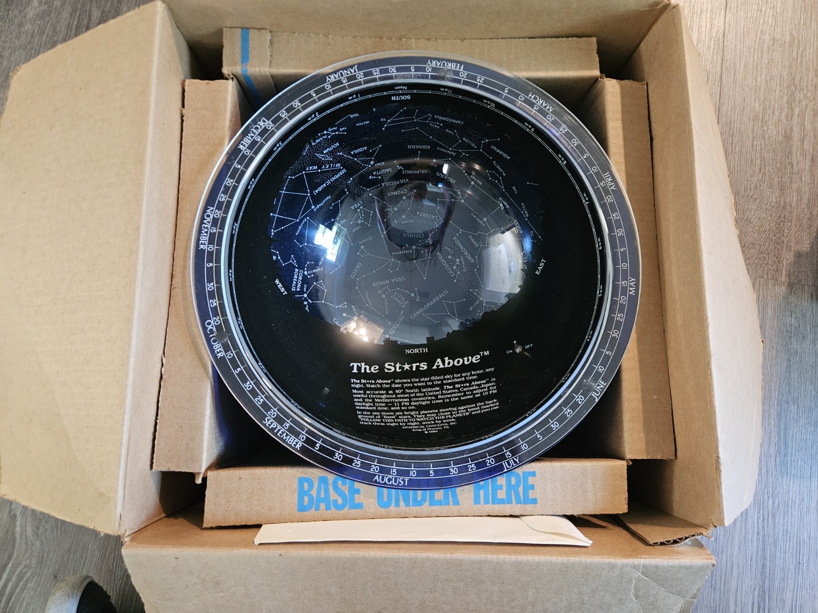 The Stars Above Spherical Concepts Star Finding Bowl 1984