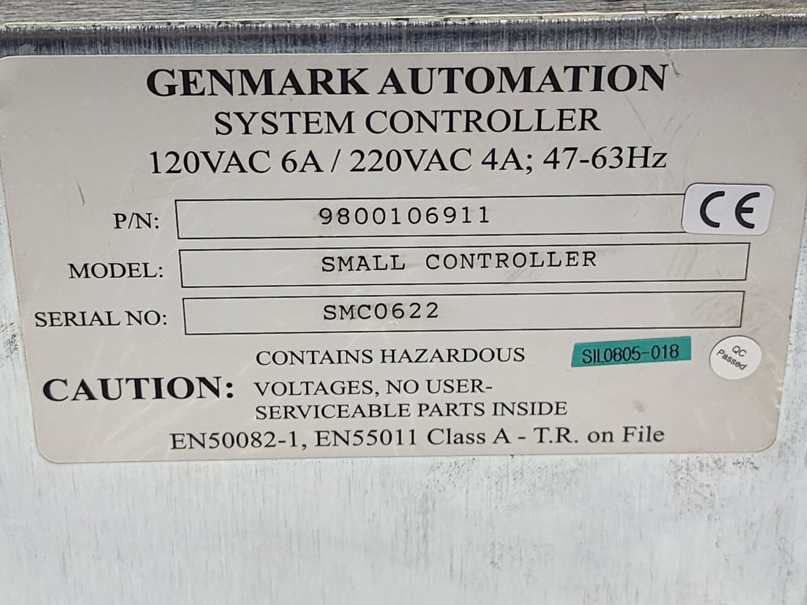 GENMARK AUTOMATION SYSTEM CONTROLLER 9800106911 (As-Is)