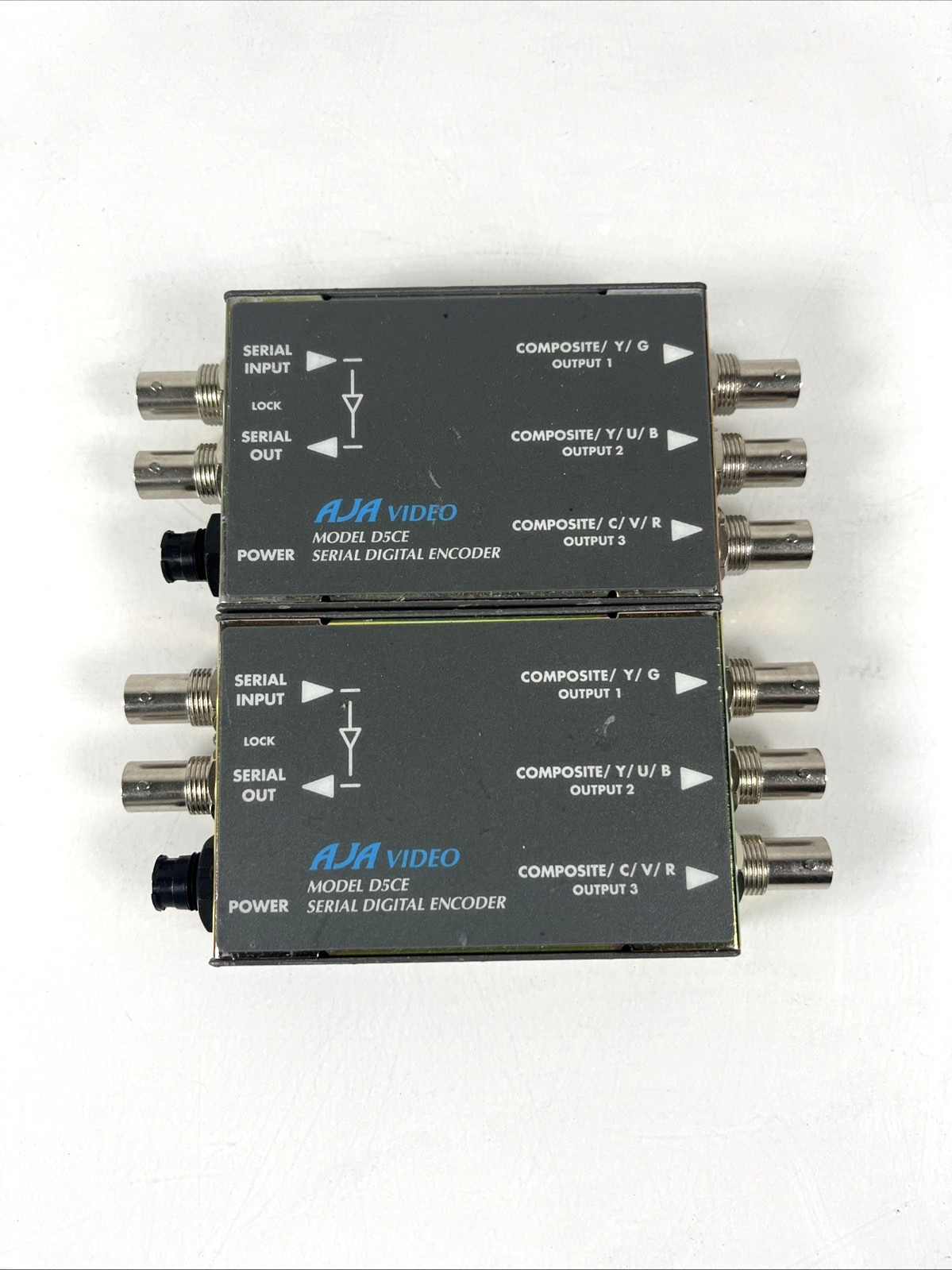 AJA D5CE HDTV SERIAL DIGITAL ENCODER Set of 2