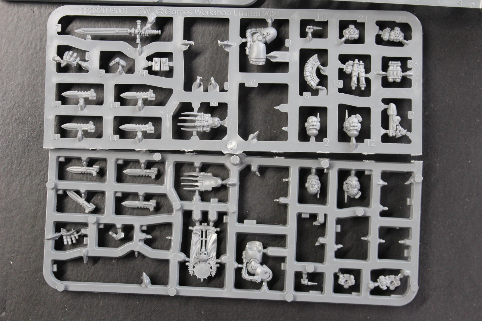 Legiones Astartes: Combat Force Accessories Sprues Partials