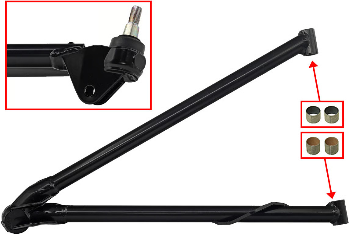SP1 Chrome Moly Lower A-Arm - Black Snowmobile SM-08683L 44-88011 129746