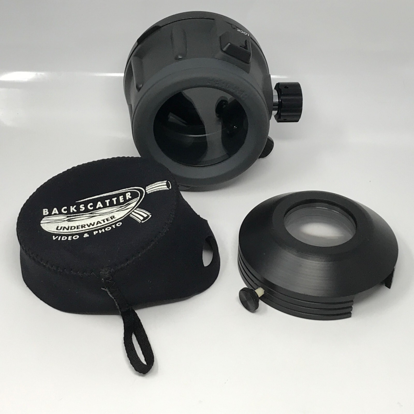 Sea & Sea NX Custom Flat Port w/ Underwater Wet Lens Attachment