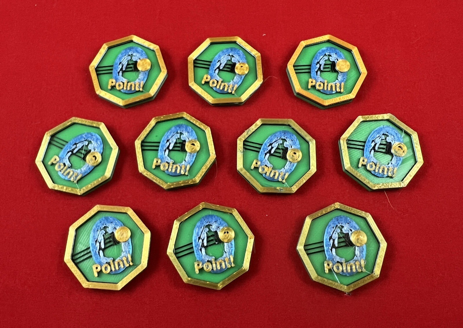 Point Counters (10) - Compatible with Universal Counters Set for Magic