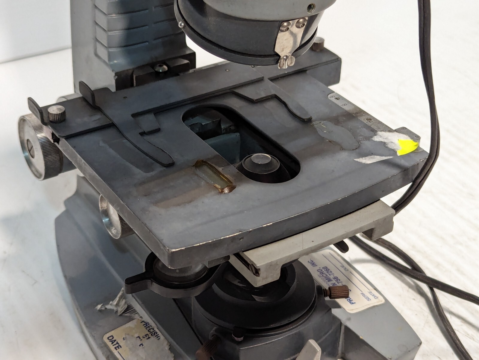 AO Spencer Dual Head Microscope with eyepieces and objective - Free Shipping