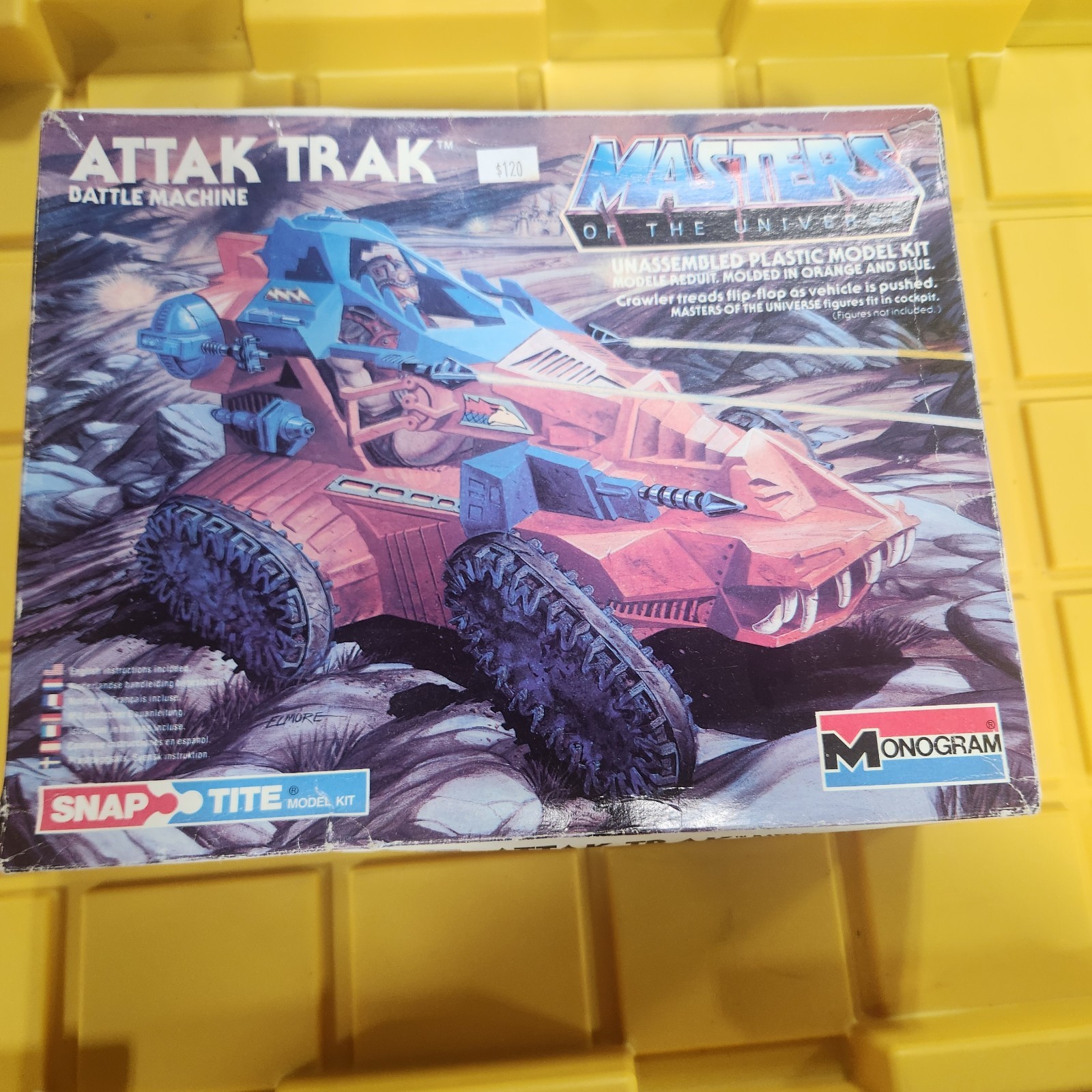 Monogram #6014 Masters of the Universe Attak Trak Unbuilt D21