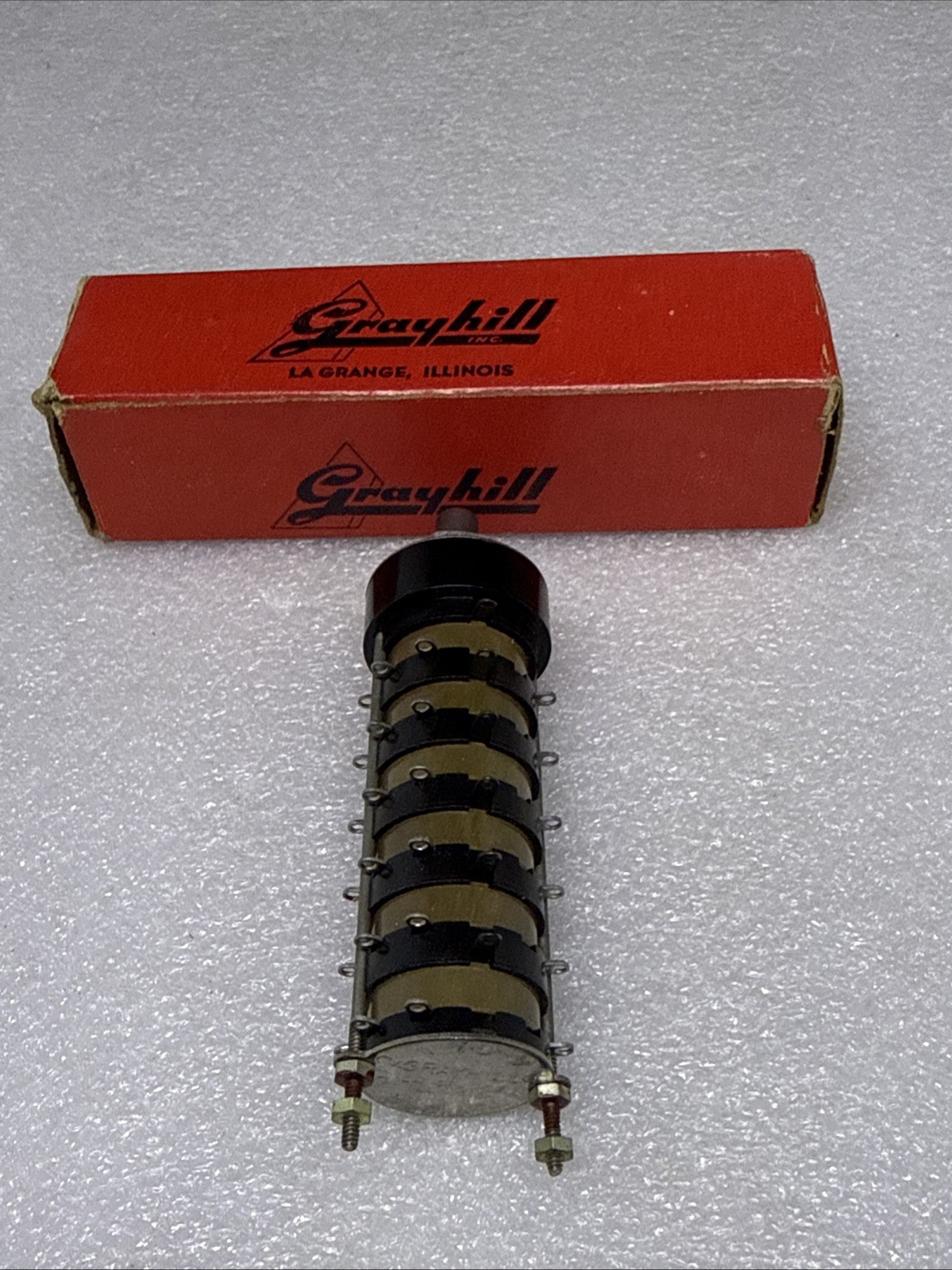 Grayhill  Rotary Switch 28VDC 115VAC 6-Deck 6-Position 6146